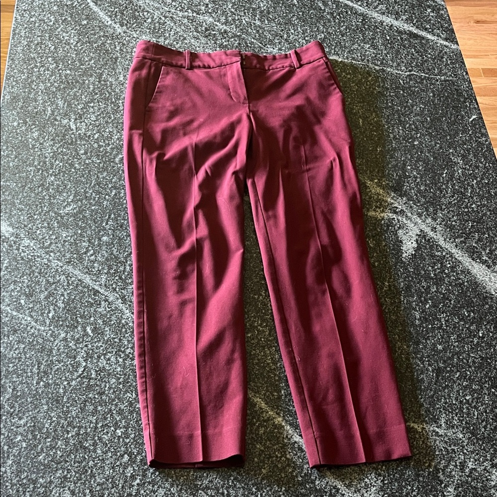 Burgundy Dress Pants